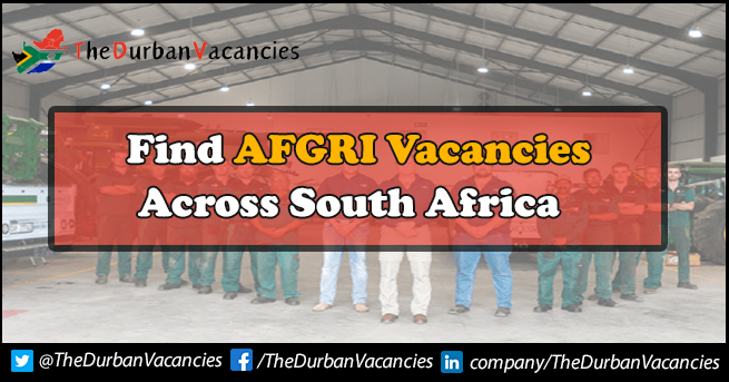 AFGRI Vacancies | Offers Apprenticeship For Freshers AFGRI Vacancies