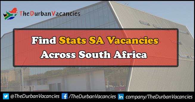 Stats SA Vacancies