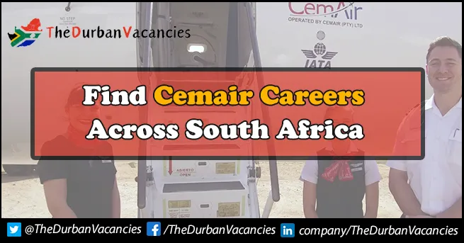 CemAir Careers | Positions Is Currently Open For Professionals CemAir Careers