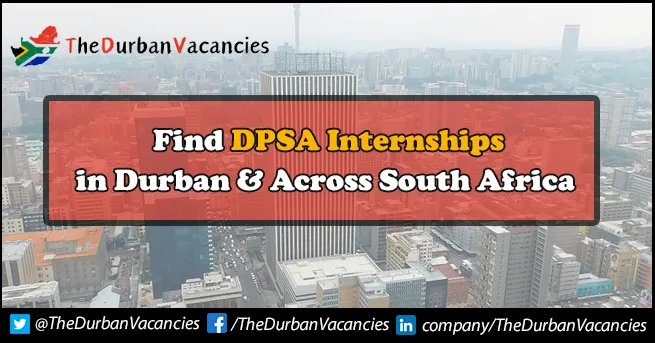 DPSA Internships Are Available For Undergraduate Students DPSA Internships