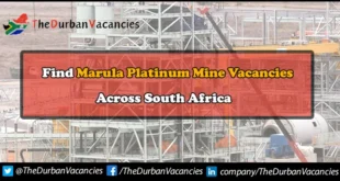 Marula Platinum Mine vacancies