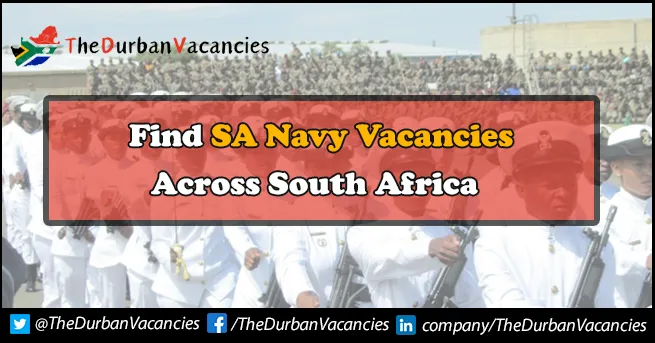 SA Navy Vacancies Exploring Opportunities For Applicants SA Navy Vacancies